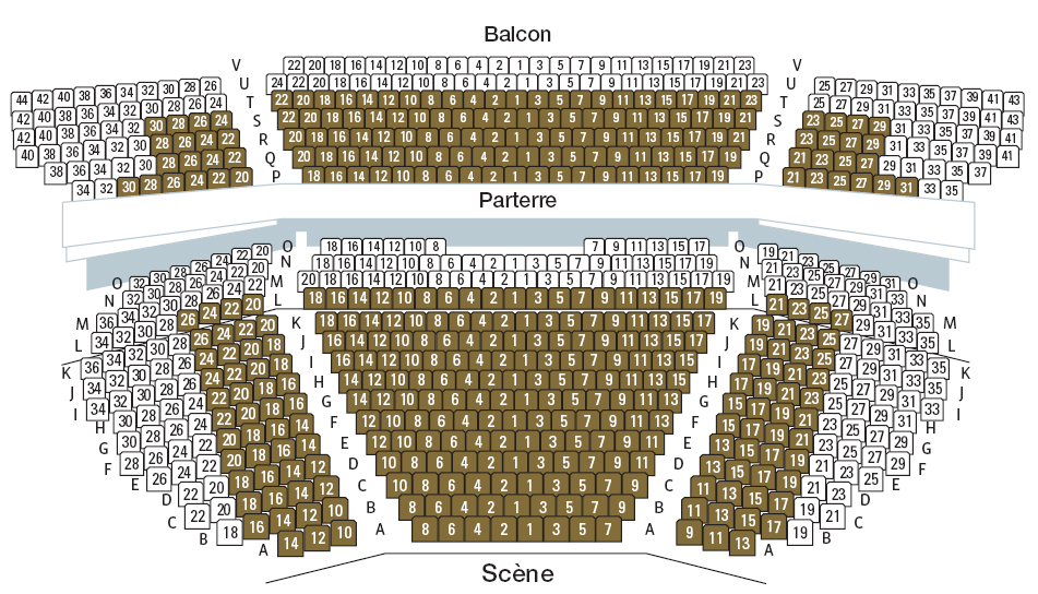 plan de salle