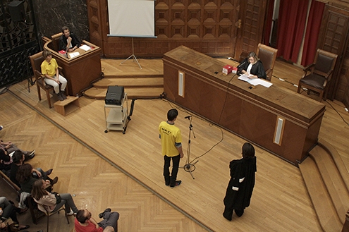 "actOral.12", Tribunal de Commerce, Marseille, 2012. © Sylvain Couzinet Jacques 